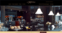 Desktop Screenshot of daskaffeehaus-rostock.de
